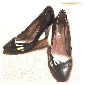 Steve Maden zebra print shoes